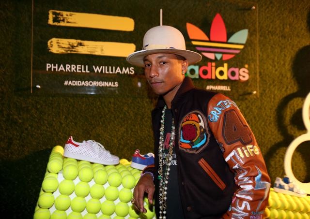 Pharrell Williams And Adidas Celebrate Collaboration