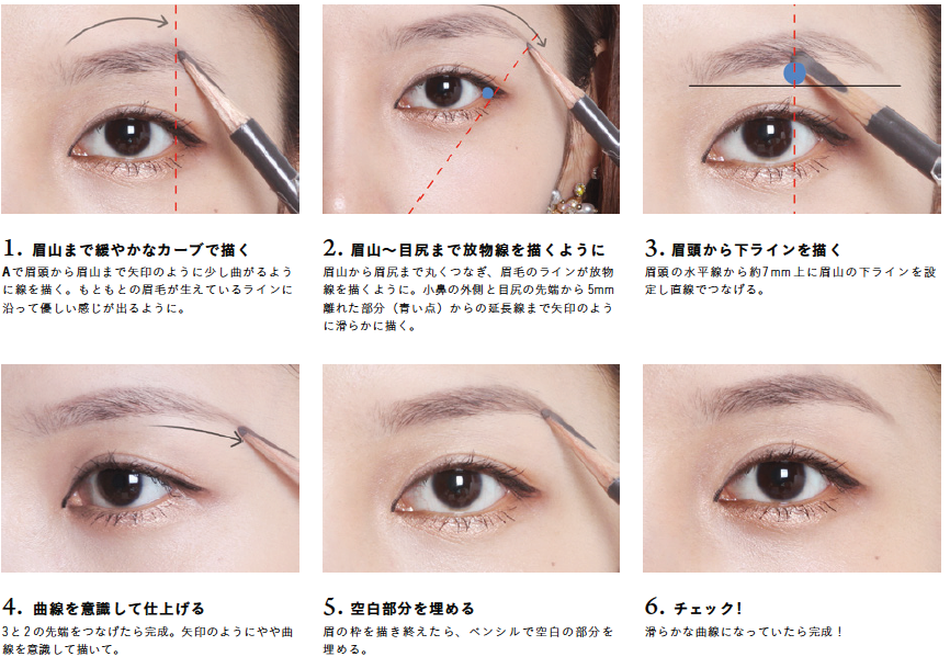 カワイイ系 キレイ系 眉メイクの使い分け で自由自在に印象チェンジ