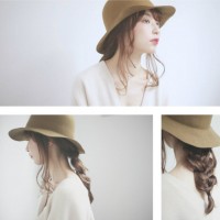 冬の装いをオシャレにするヘアアレンジ