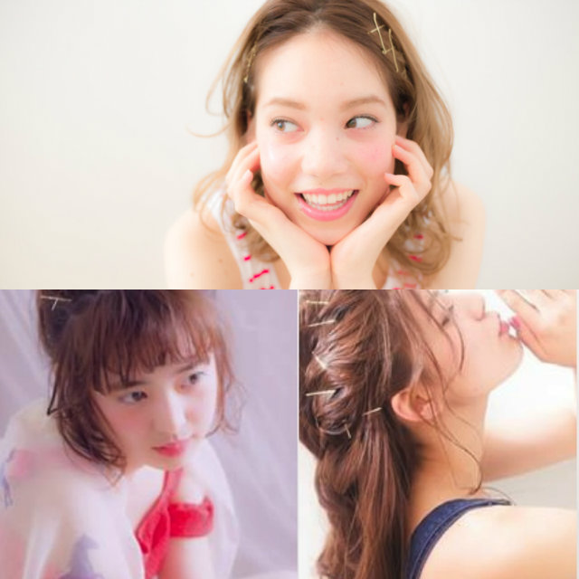 夏のヘアアレンジのマストはこれ 可憐な印象を演出する ゴールドピン使い をマスターして きれいのニュース Beauty News Tokyo