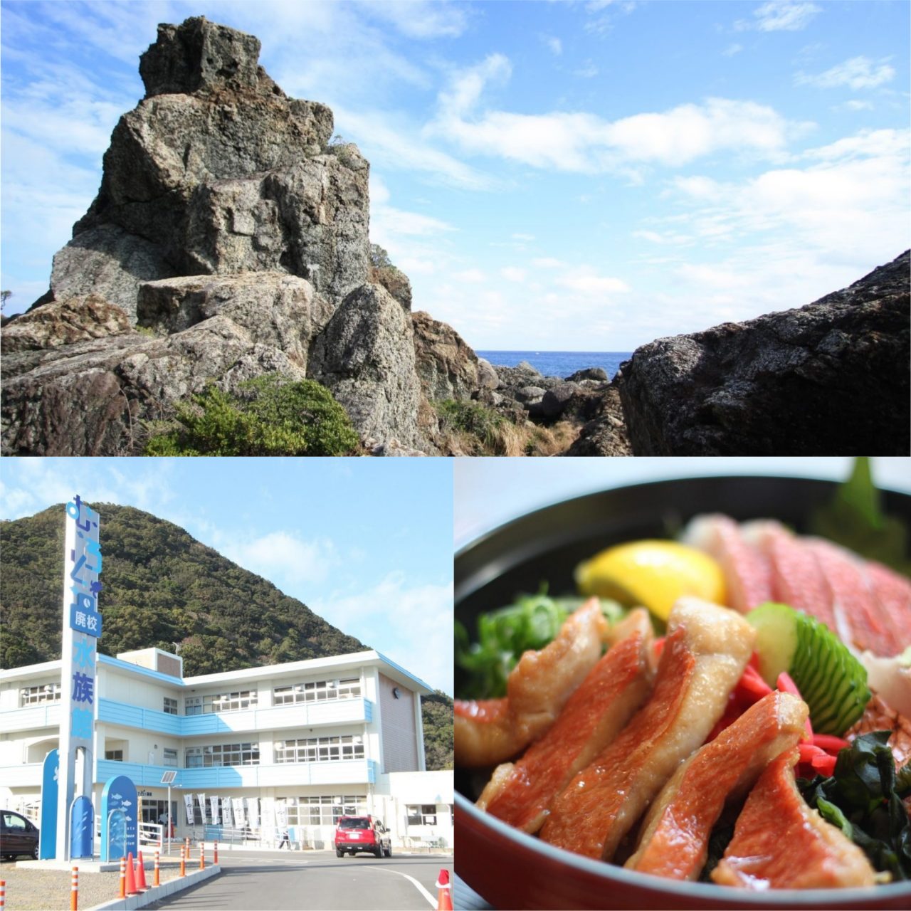 高知・室戸で愉しむ話題の水族館＆絶品キンメ丼