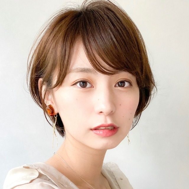 ショート 丸み