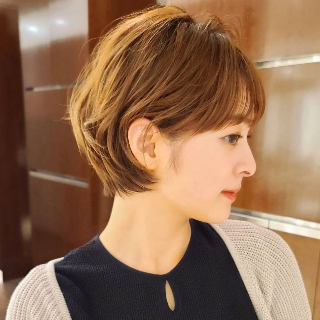 上品で好印象 顔を細く 小さく見せる 旬顔ショートヘア の作り方 きれいのニュース Beauty News Tokyo